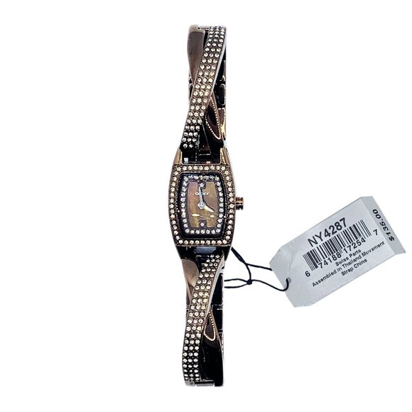 DKNY Twist Brown Tone Ladies Watch NY-4287 main image 5